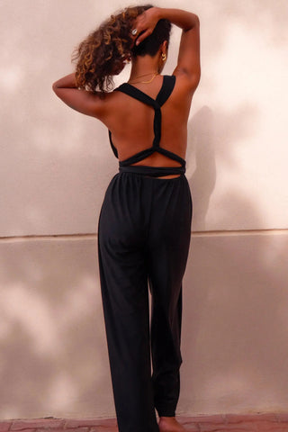 Elya Jumpsuit Black SandSet