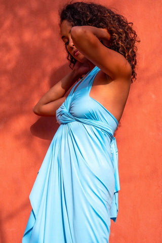 Ivy Infinity Dress Greek Blue SandSet