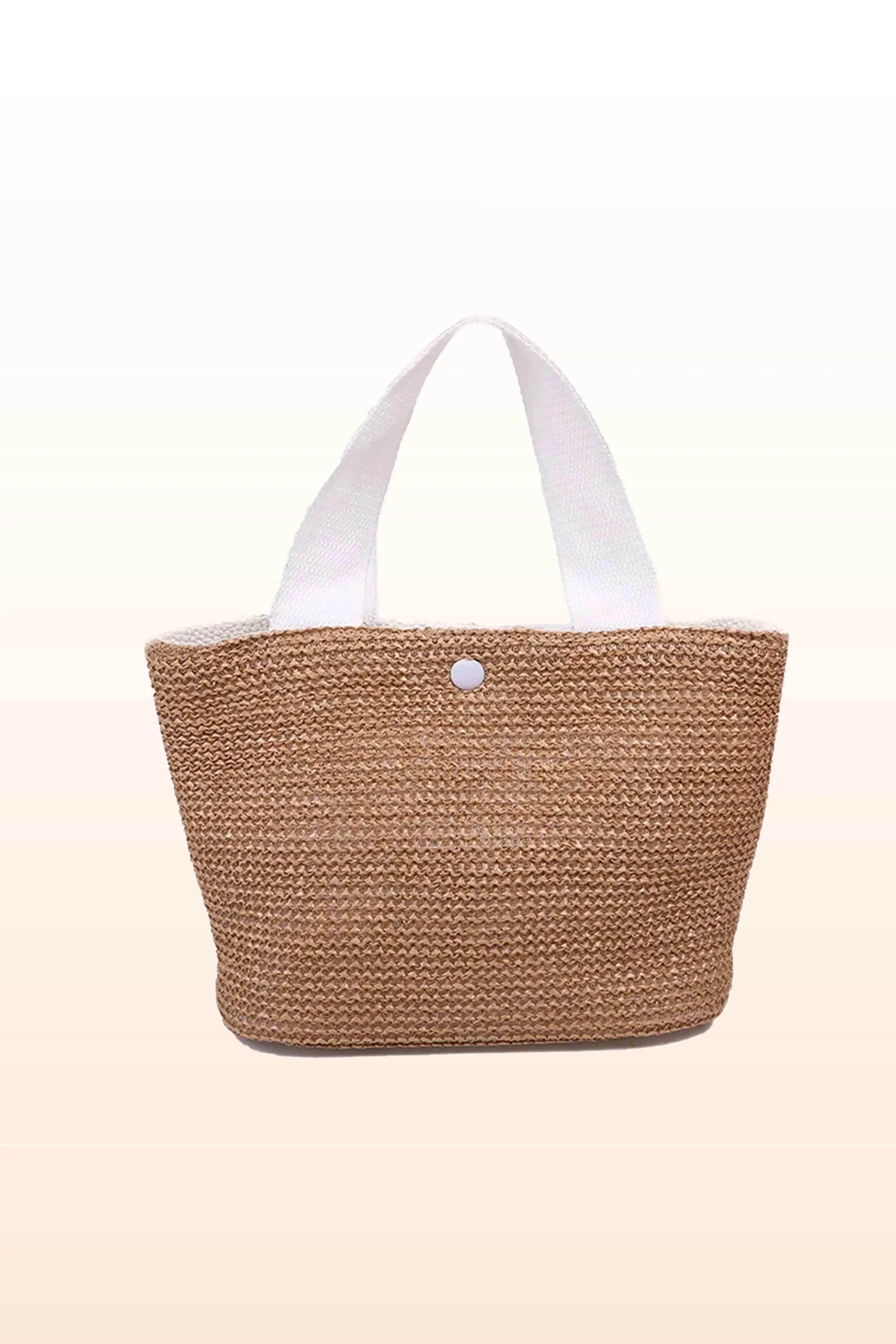 Riviera Straw Tote SandSet